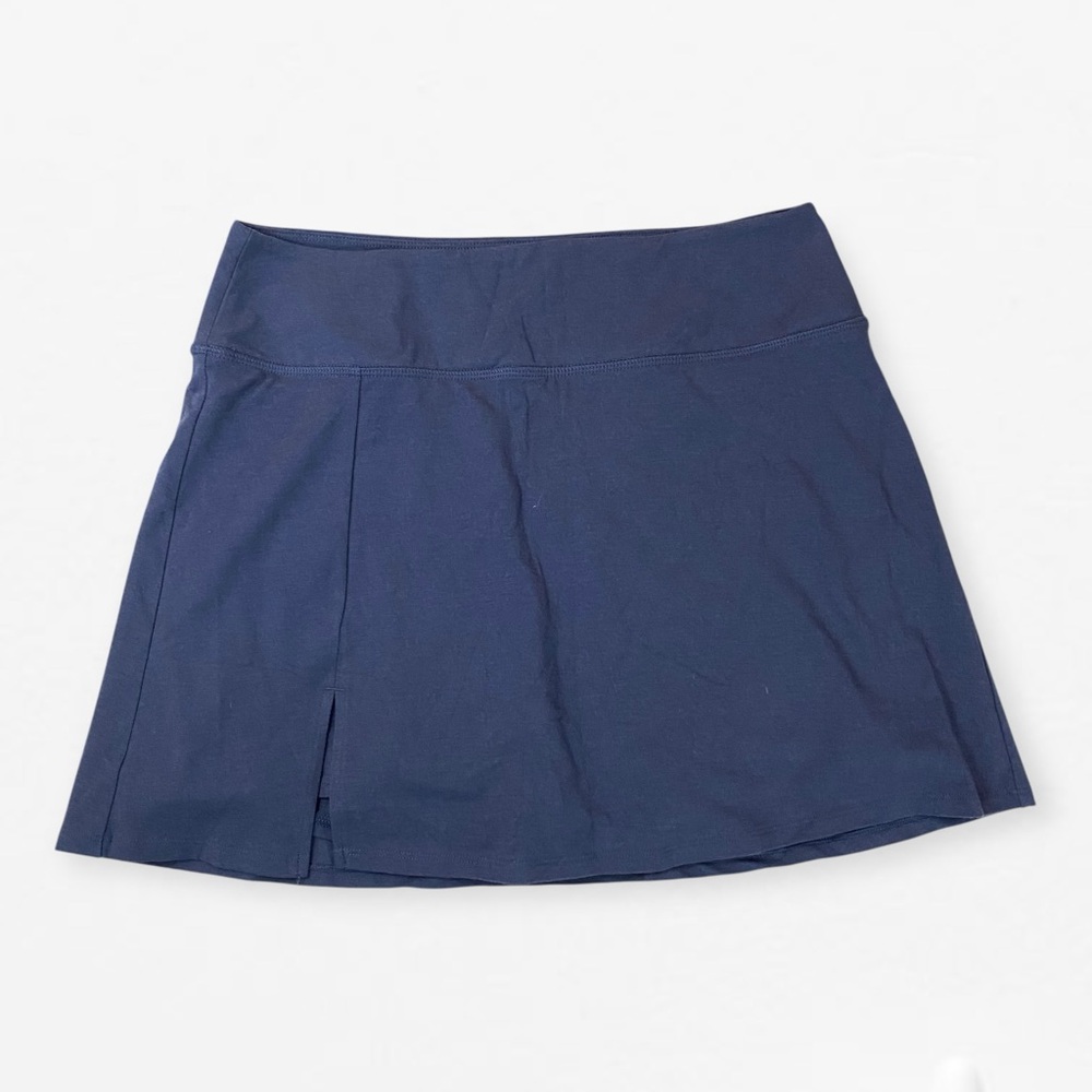 NWT Old Navy Active Powerchill Navy Blue Casual skirt with built in shorts L